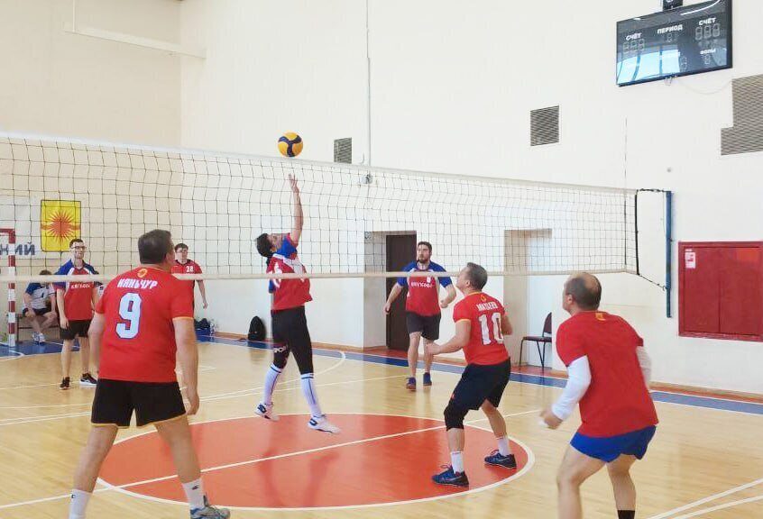 Турнир по волейболу среди работников местного самоуправления провели в Красной Пахре