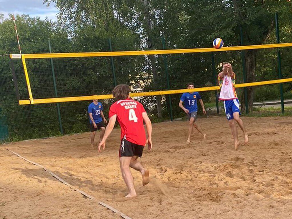 Соревнования по пляжному волейболу прошли в поселении Краснопахорское