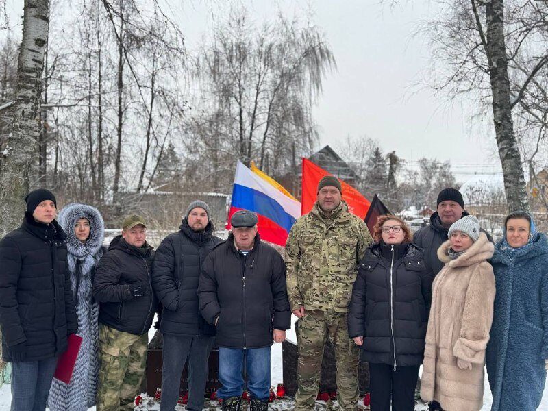 Представители Совета ветеранов Краснопахорского района почтили память воинов